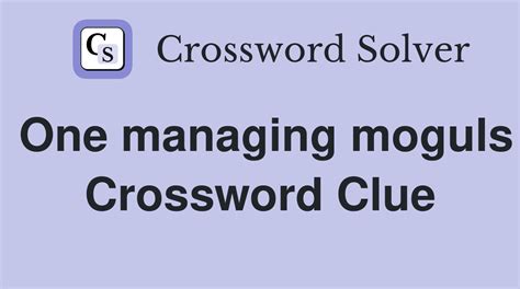 mogul crossword|microsoft mogul crossword clue.